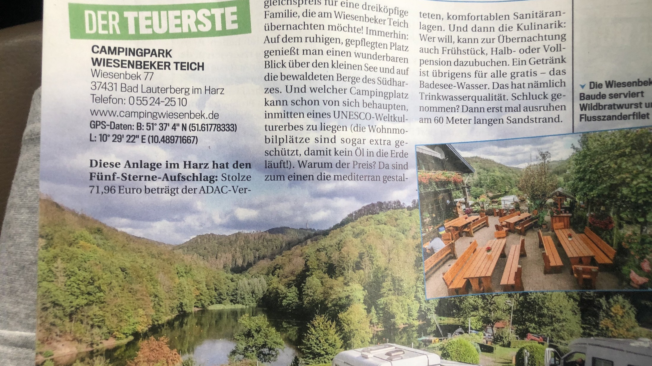 Quick Camp am Campingpark Wiesenbeker Teich in Bad Lauterberg im Harz
