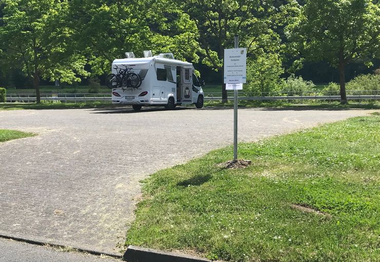 Motorhome parking Müden at the Festplatz in Müden (Mosel) – promobil